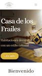 Mobile Screenshot of casadelosfrailes.com